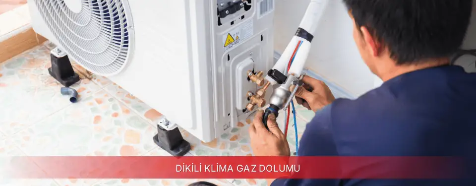 Dikili İlçemi Finlux Klima Gaz Dolumu